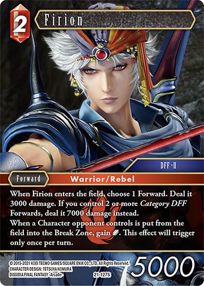 Firion - Beyond Destiny - Final Fantasy TCG - TCGplayer.com