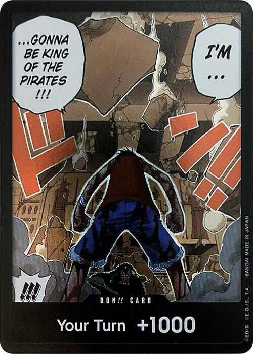 DON Card Luffy vs Crocodile Devil Fruits Collection Vol 1 onepiece card