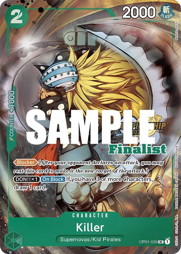 Killer (CS 2023 Top Players Pack) [Finalist] - One Piece Promotion