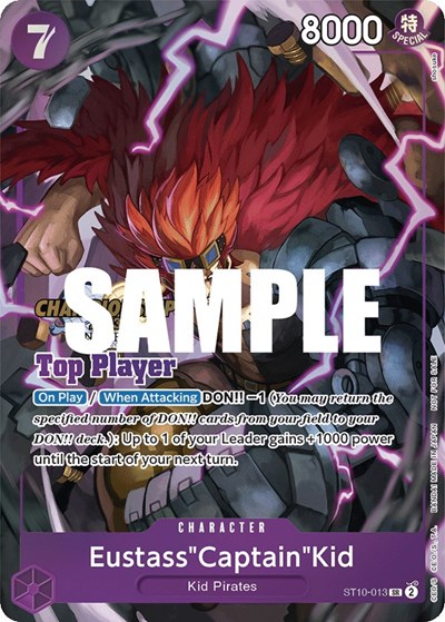 Eustass"Captain"Kid (CS 2023 Top Players Pack) One Piece Promotion Cards card price