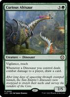 Curious Altisaur - Commander: The Lost Caverns of Ixalan - Magic
