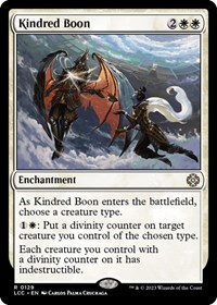Kindred Boon (Commander: The Lost Caverns of Ixalan)
