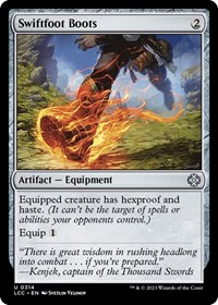 Swiftfoot Boots (Commander: The Lost Caverns of Ixalan)