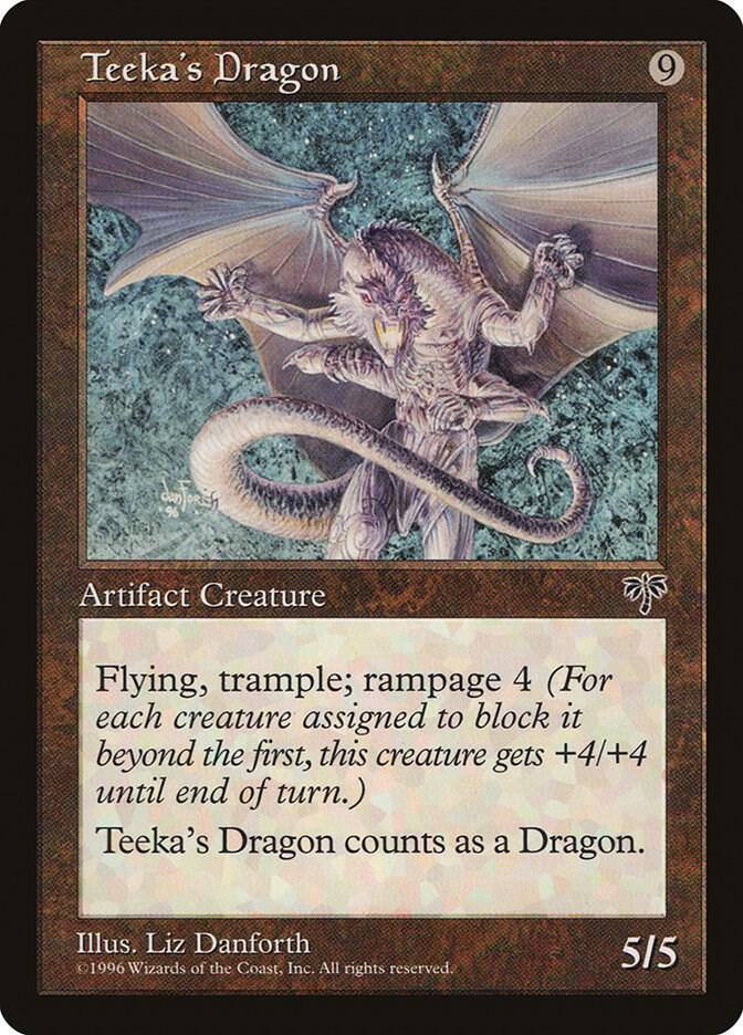 Teeka's Dragon - Mirage - Magic: The Gathering - TCGplayer.com