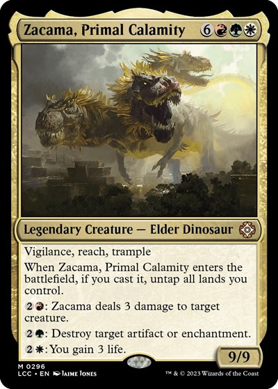 Zacama Primal Calamity