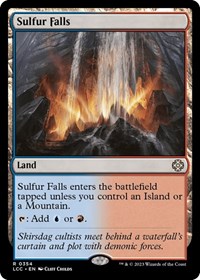 Sulfur Falls (Commander: The Lost Caverns of Ixalan)