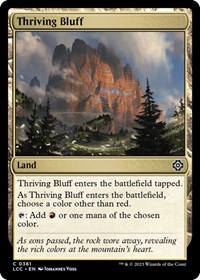 Thriving Bluff (Commander: The Lost Caverns of Ixalan)