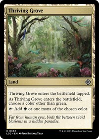 Thriving Grove (Commander: The Lost Caverns of Ixalan)