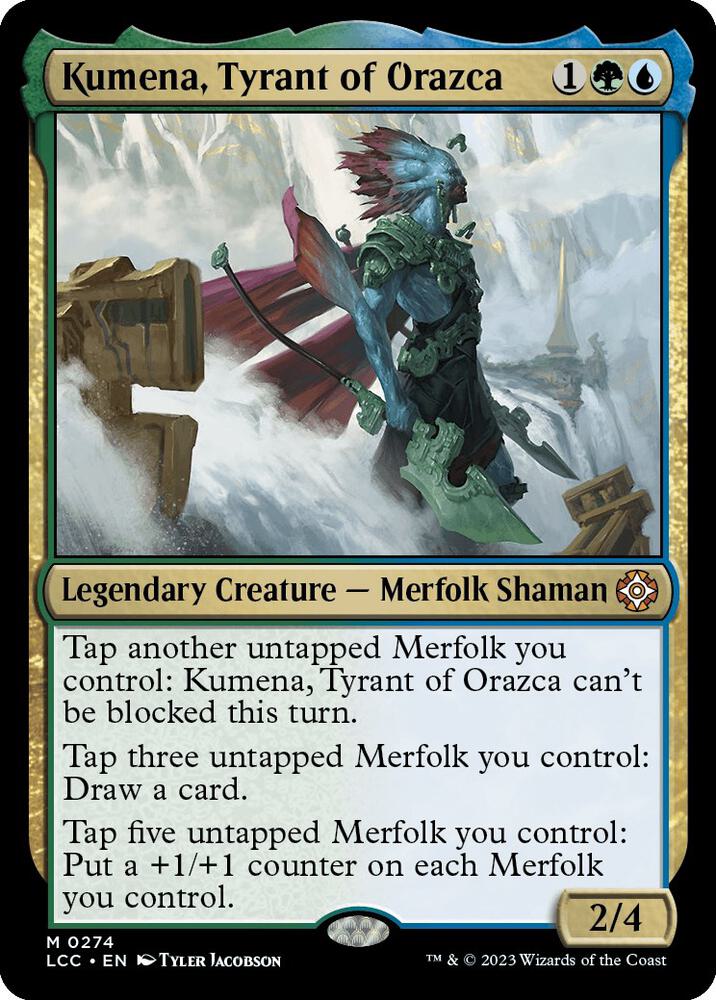 Kumena, Tyrant of Orazca - Commander: The Lost Caverns of Ixalan