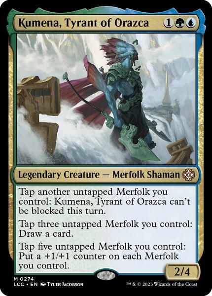 Kumena, Tyrant of Orazca - Commander: The Lost Caverns of Ixalan