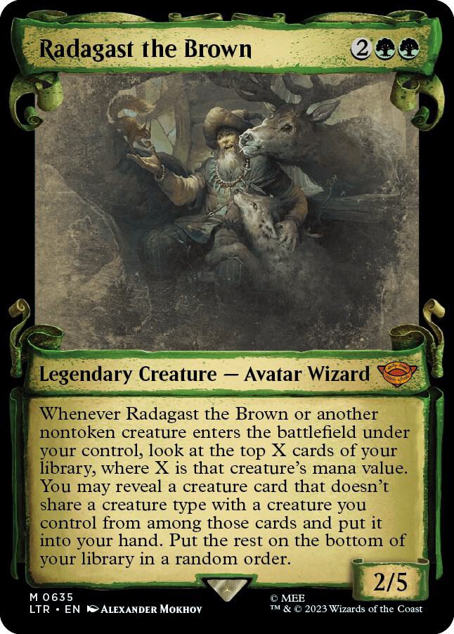 Radagast the Brown (Showcase Scrolls)