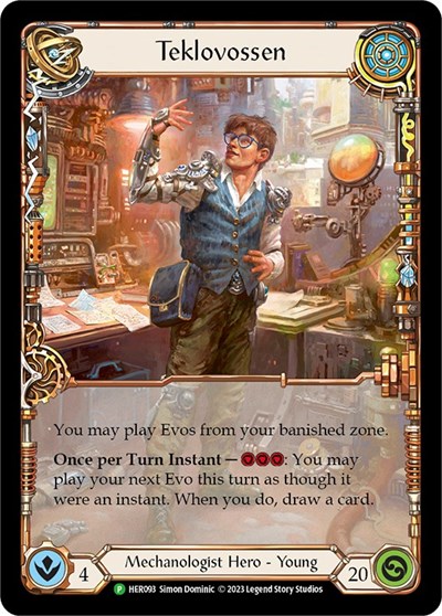 Teklovossen - HER093 Flesh and Blood: Promo Cards Promo Flesh and Blood card — value and price