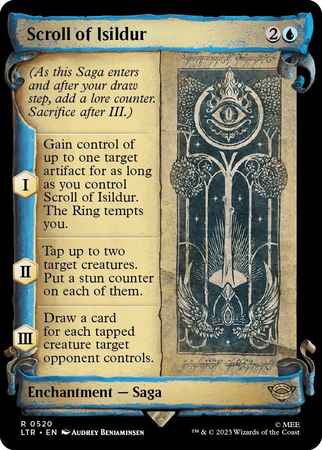 Scroll of Isildur (Showcase Scrolls)