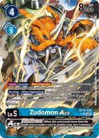 Zudomon ACE (Alternate Art) - Blast Ace - Digimon Card Game