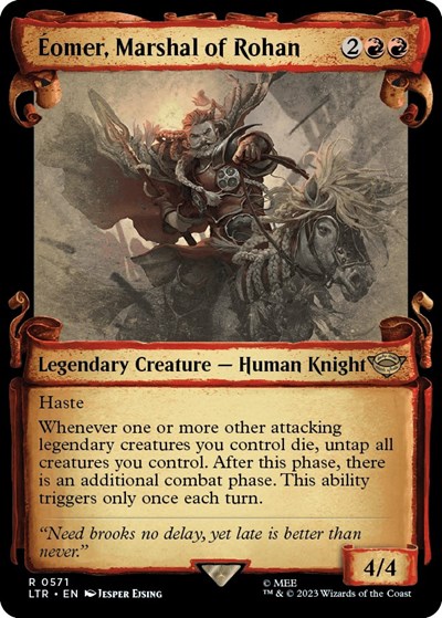 Eomer, Marshal of Rohan (Showcase Scrolls)