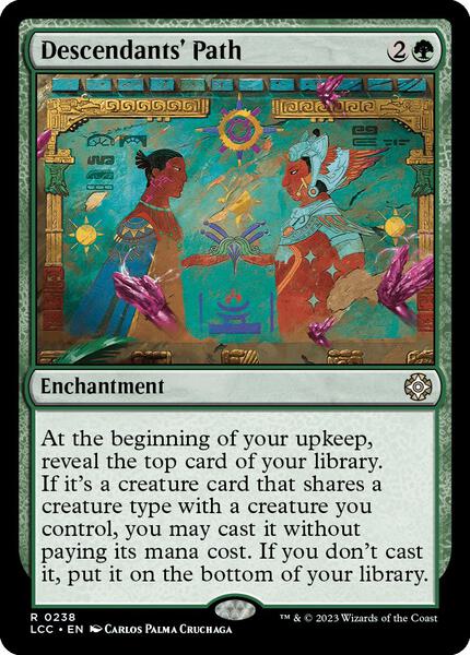 Descendants' Path - Commander: The Lost Caverns of Ixalan