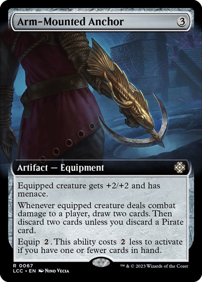 Arm Mounted Anchor Extended Art