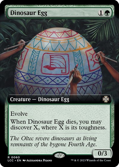 Dinosaur Egg Extended Art