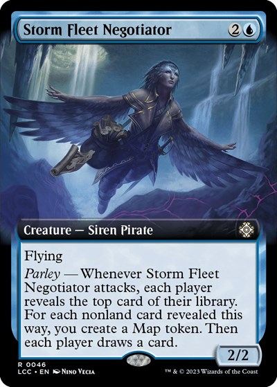 Storm Fleet Negotiator Extended Art
