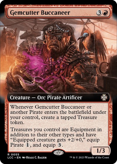 Gemcutter Buccaneer Extended Art