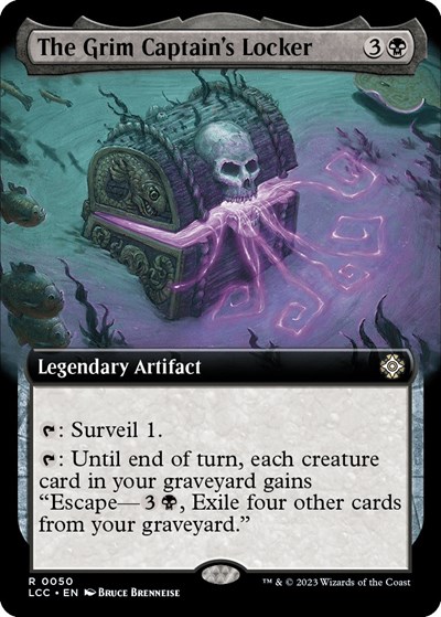 The Grim Captains Locker Extended Art