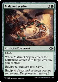 Malamet Scythe - The Lost Caverns of Ixalan - Magic: The Gathering card