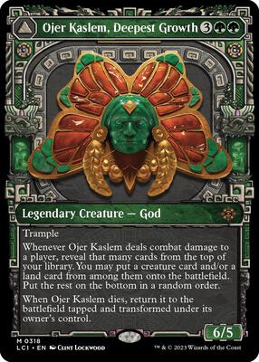 Ojer Kaslem, Deepest Growth