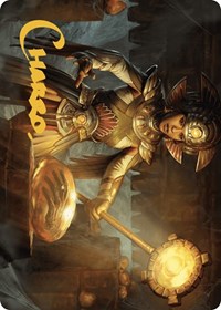 Curator of Sun's Creation Art Card (Gold-Stamped Signature)