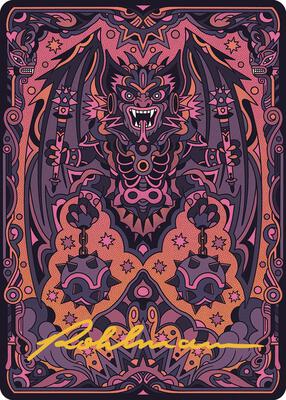 Bloodletter of Aclazotz Art Card (61/81) (Gold-Stamped Signature)