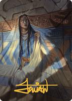 Whispersilk Cloak Art Card (Gold-Stamped Signature) - Art Series