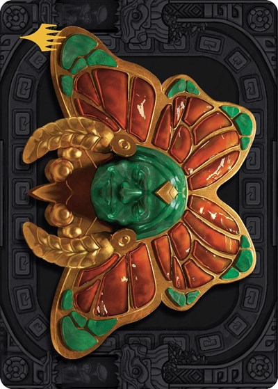 Ojer Kaslem Deepest Growth Art Card 58 81 Gold Stamped Planeswalker Symbol