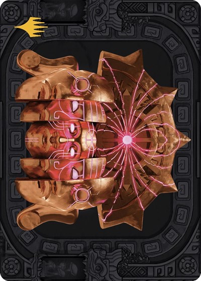 Ojer Taq Deepest Foundation Art Card 56 81 Gold Stamped Planeswalker Symbol