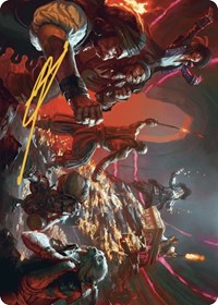 Hit the Mother Lode Art Card (Gold-Stamped Signature)