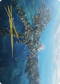 Restless Anchorage Art Card (Gold-Stamped Signature)