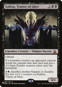 Kalitas, Traitor of Ghet (The List Reprints)