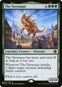 The Tarrasque - The List Reprints - Magic: The Gathering card