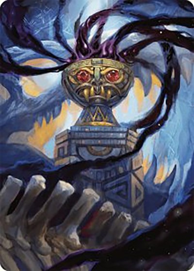 Chalice of the Void Art Card Gold Stamped Signature