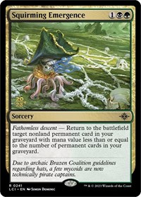 Squirming Emergence - Prerelease Cards - Magic: The Gathering card