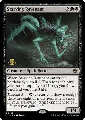 Starving Revenant #123 – Prerelease Cards (Rare)