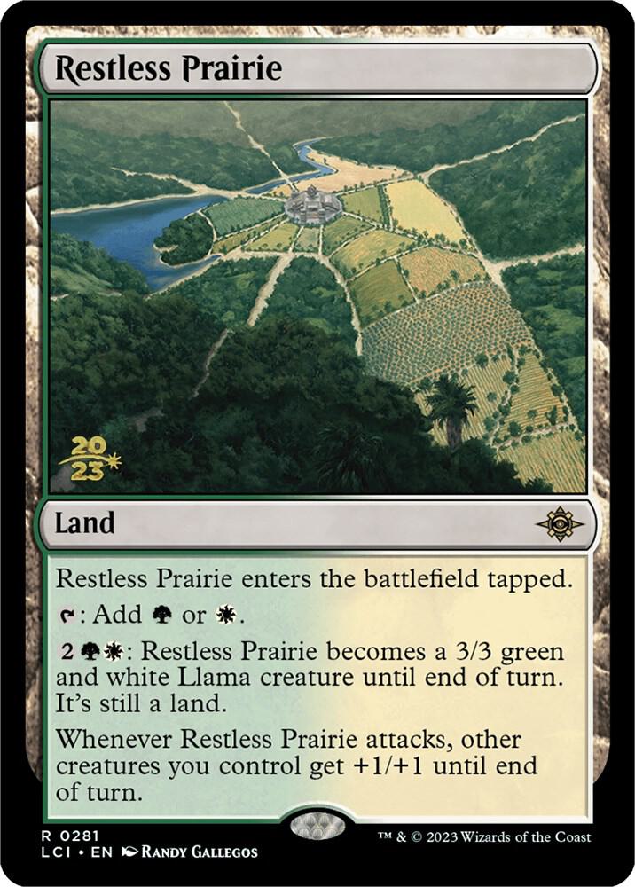 Restless Prairie #281s — The Lost Caverns of Ixalan Promos