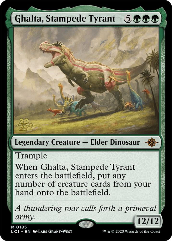 {ラスト} 蝶 クルバ クリッサナ 幸運,富　プラクルアン Ghalta, Stampede Tyrant - Prerelease Cards - Magic: The Gathering