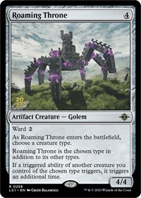 Roaming Throne - Prerelease Cards - Magic: The Gathering card