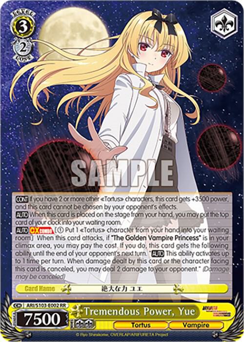 Tremendous Power, Yue