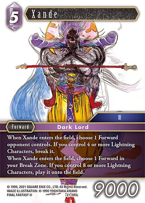 master xande final fantasy mtg Xande - Beyond Destiny - Final Fantasy TCG