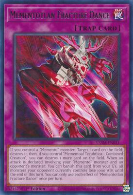 Mementotlan Fracture Dance - Valiant Smashers - YuGiOh - TCGplayer.com