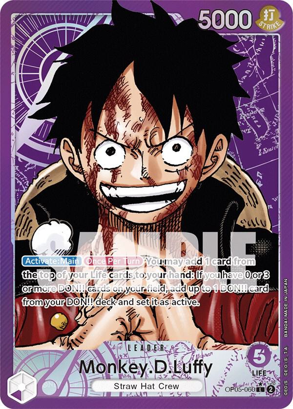 Monkey.D.Luffy (060) (Alternate Art) - Awakening of the New