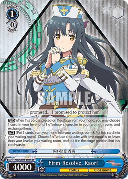 Firm Resolve, Kaori