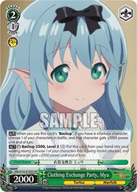 Clothing Exchange Party, Myu (Foil)
