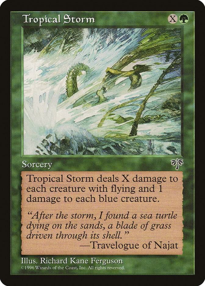 Tropical Storm - Mirage - Magic: The Gathering - TCGplayer.com