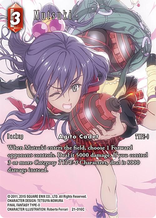 Mutsuki (Full Art) - Beyond Destiny - Final Fantasy TCG